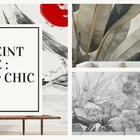 astuces choix papier peint cuisine moderne et chic