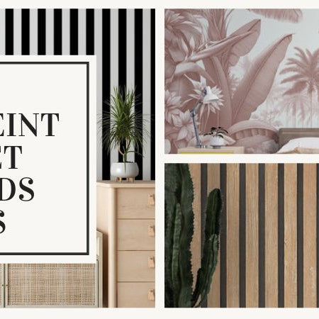 papier peint murs et plafonds hauts