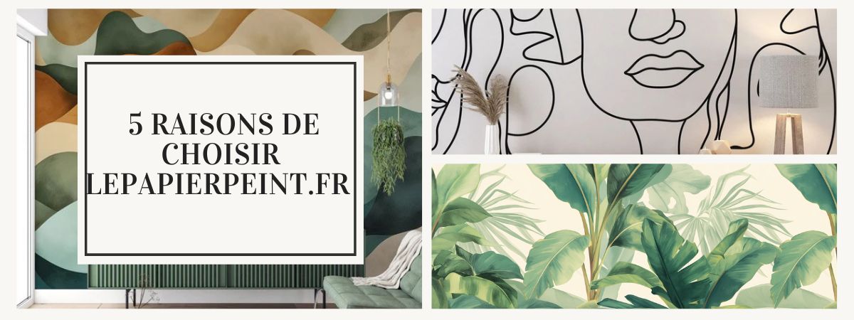 cinq raisons choisir lepapierpeint.fr