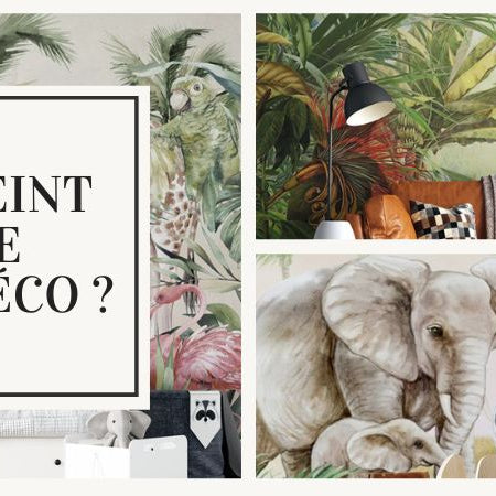 quelle déco papier peint jungle