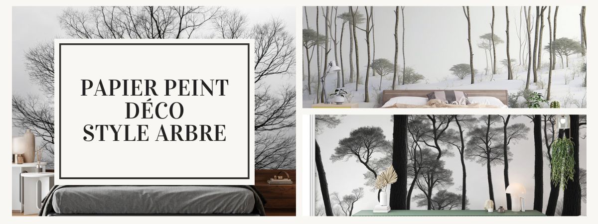 meilleures pièces décoration papier peint arbre