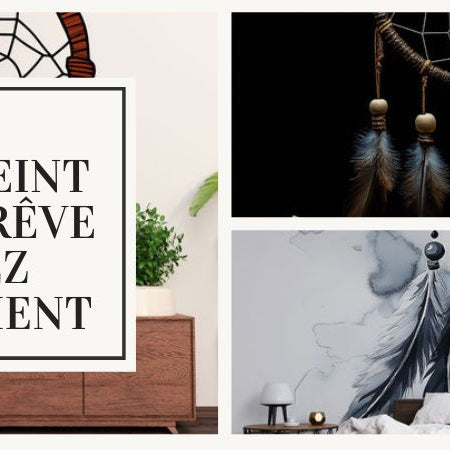 papier peint attrape rêve chambre à coucher