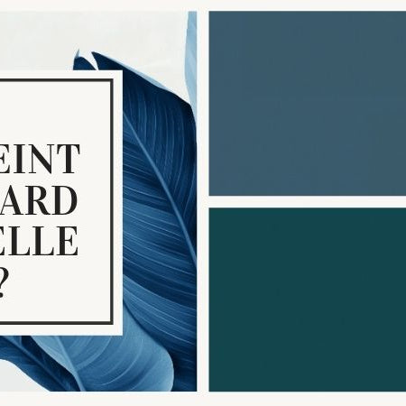 papier peint bleu canard quelle deco