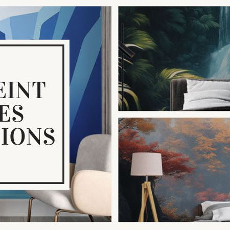 papier peint cascade inspiration décoration