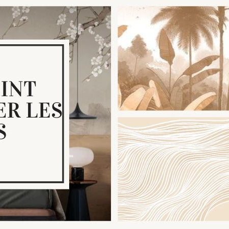 papier peint clair comment éviter les taches