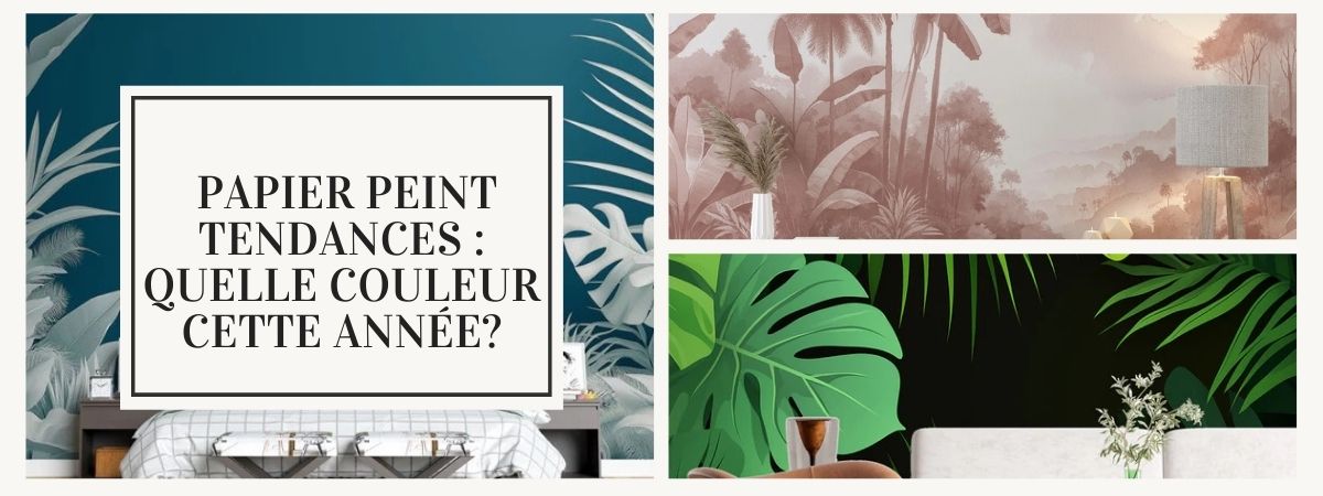 papier peint couleur tendance année
