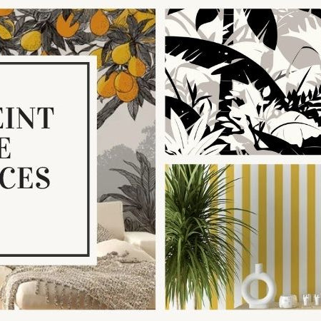 papier peint cuisine tendance deco