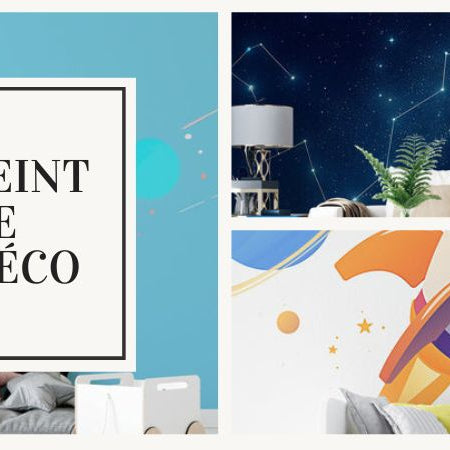 papier peint espace idées décoration