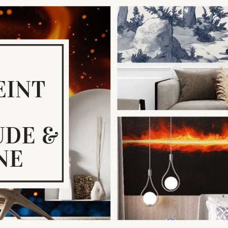 Papier peint feu : comment rajouter de la chaleur à votre décoration?