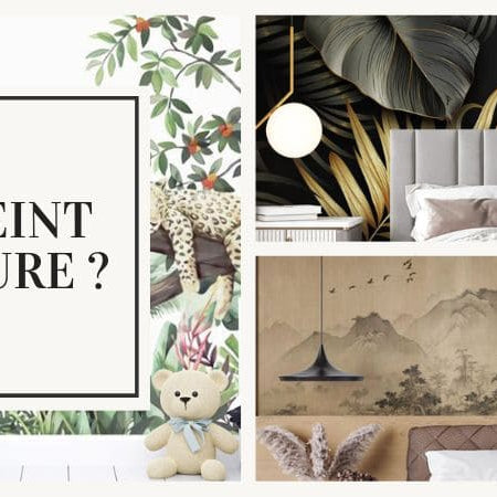 papier peint ou peinture