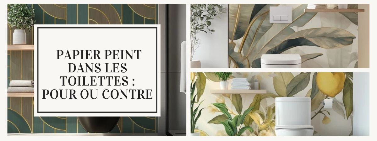papier peint toilettes pour ou contre