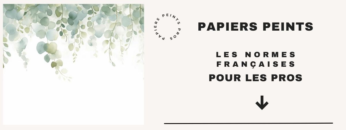 papiers peints normes françaises pour professionnels