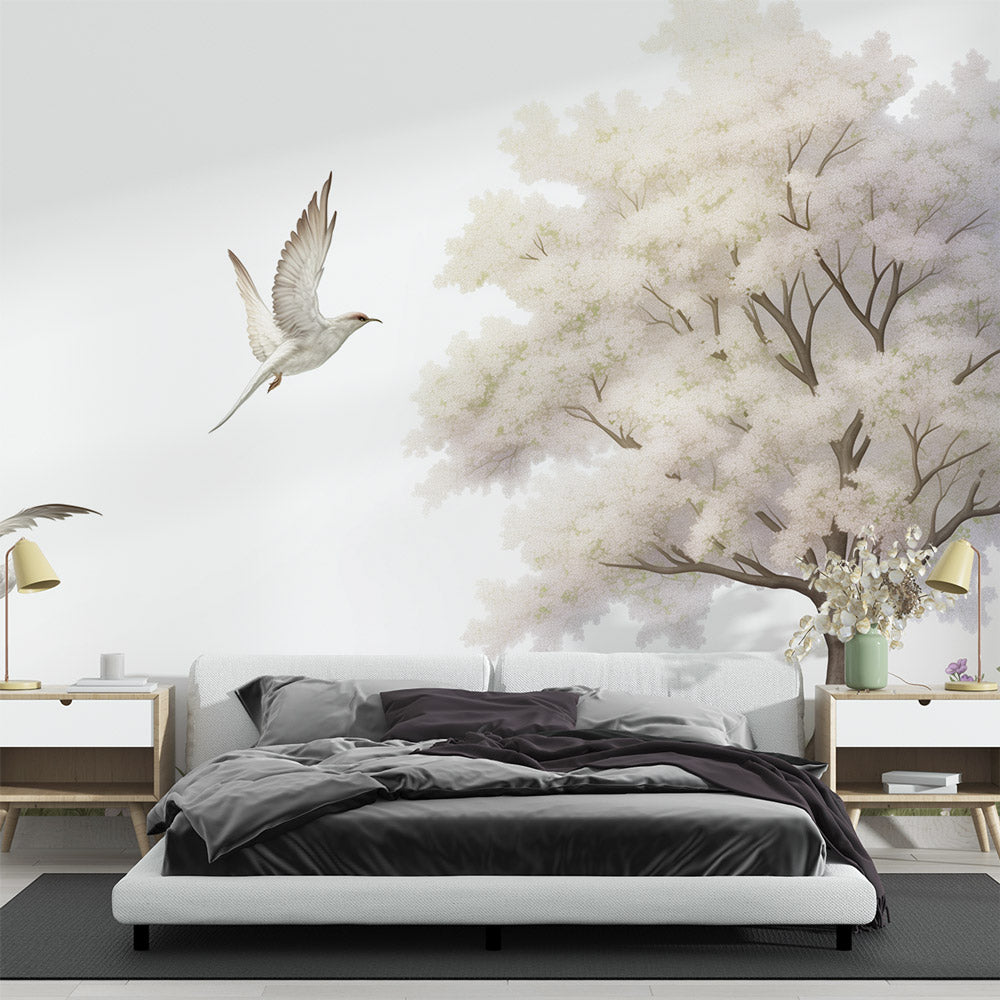 Papier Peint Oiseaux | Élégance et Légèreté pour Vos Murs — LePapierPeint