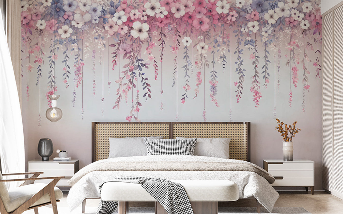 Papier Peint Fleuri