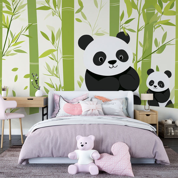 Papier peint panda