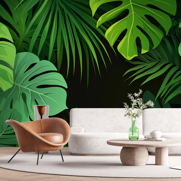 Papier peint monstera