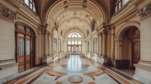 Papier peint architecture classique Élégance majestueuse et détails raffinés