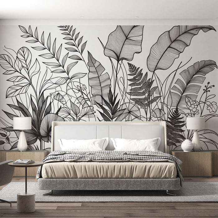 Papier peint Palmier, Summer Vibes Papier peint Palmier, Summer Vibes