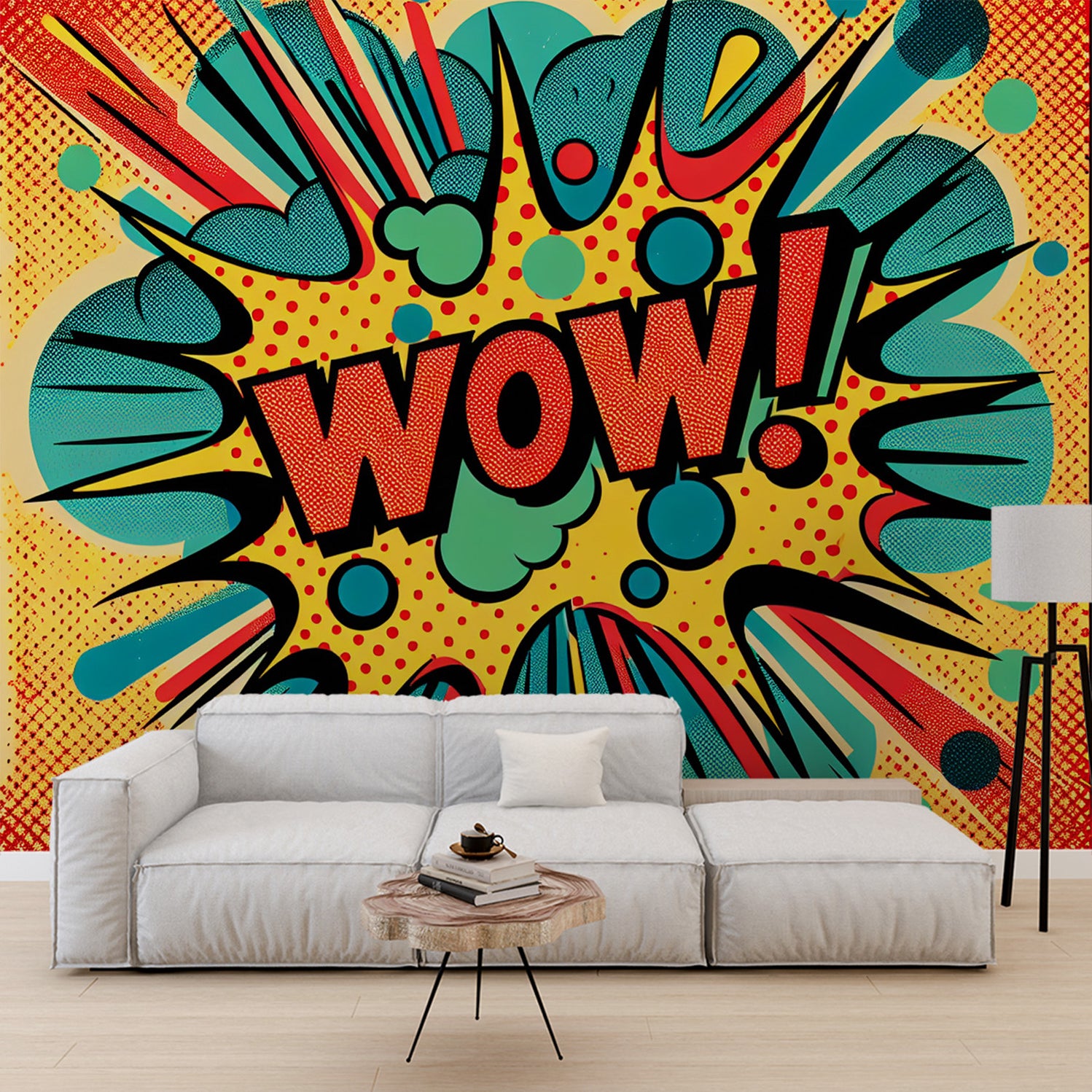 L'homme a pensé à penser à la bande dessinée pop art rétro style demi L'homme a pensé à penser à la bande dessinée pop art rétro style demi