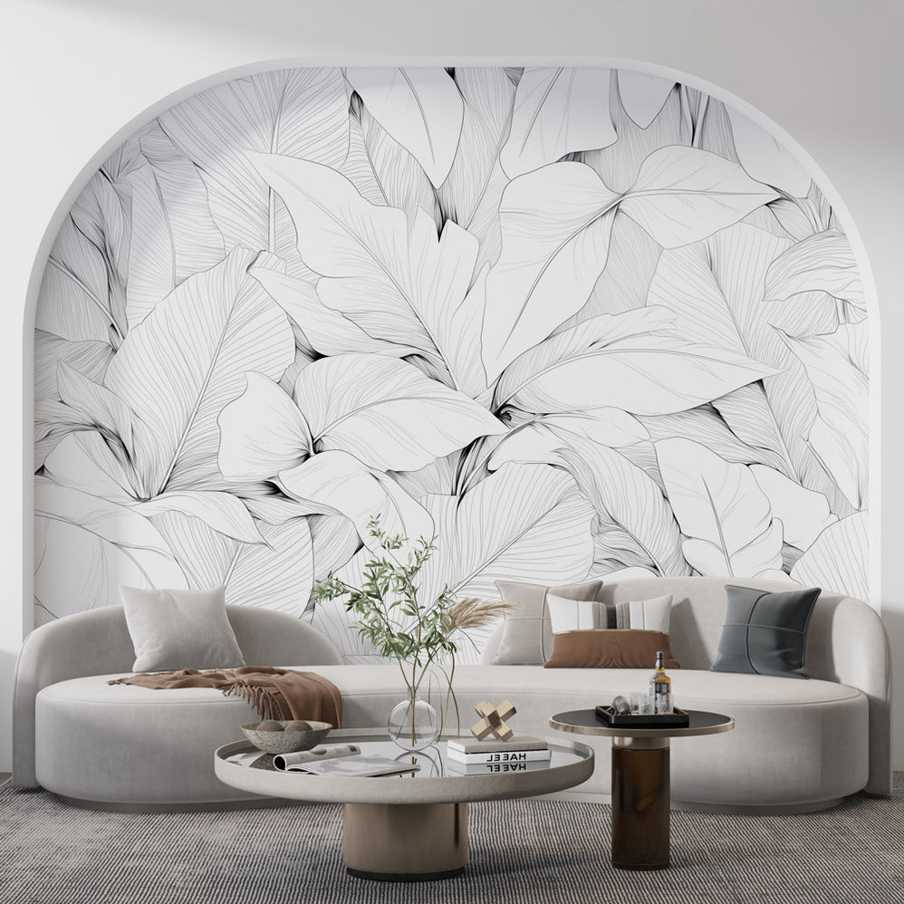 VEELIKE Papier Peint Fleuri Pivoine Vintage Papier Peint Floral Foncé