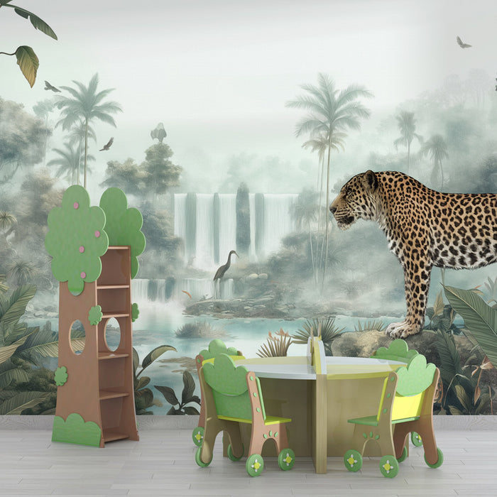 Papier peint léopard | Jungle sauvage