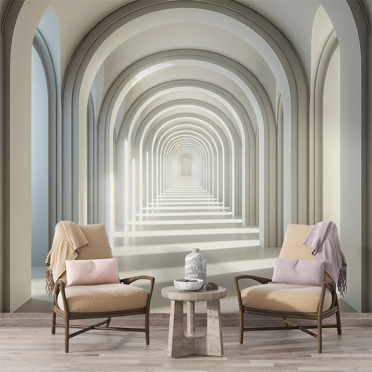 LuSeven papier peint trompe loeil Rues maisons fleurs plantes 80x200cm(31.49 inches * 78.74 inches) Trompe l'oeil Décoration Pour Porte Cuisine Salon Chambre Salle De Bain Pour Les Murs Auto Adhésif A