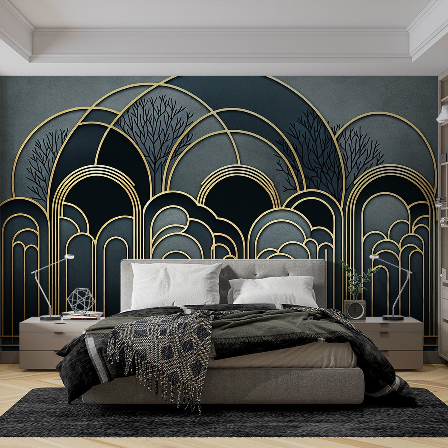 Papier Peint Art Deco — LePapierPeint