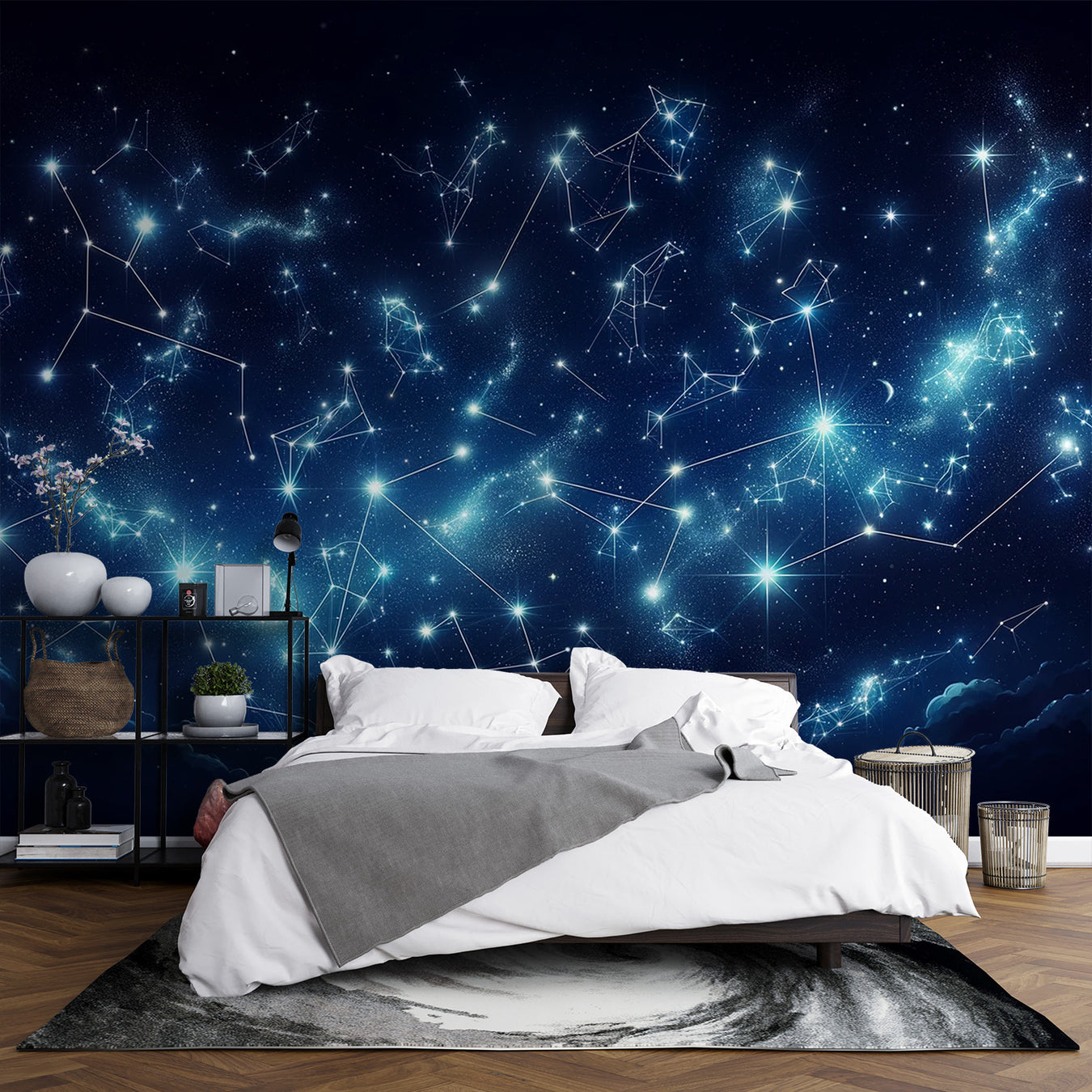 Papier peint constellation