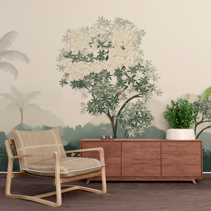 Papier peint tropical | Serein et Naturel