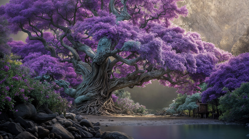 Papier peint Arbre Magique Évasion Enchantée