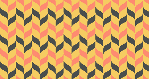 Papier peint géométrique Motif tressé multicolore