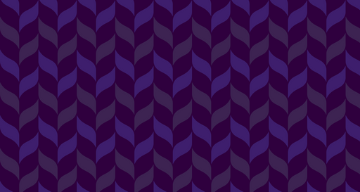 Papier peint géométrique Vagues violettes et aubergine