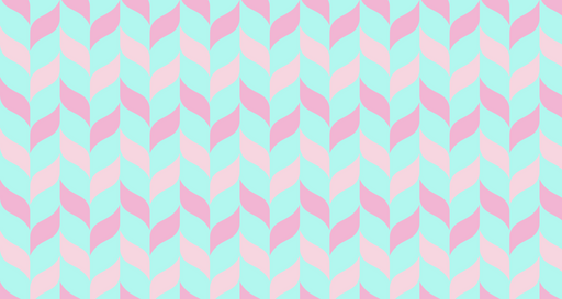 Papier peint ondulé Bleu et Rose Pastel