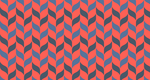 Papier peint géométrique Vagues multicolores