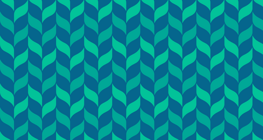 Papier peint motif vague Bleu et vert