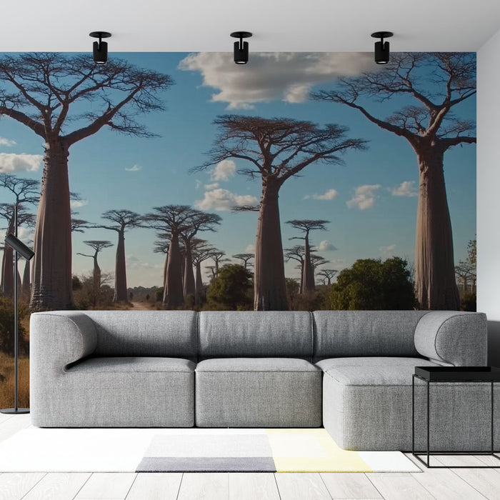 Papier peint baobabs | Aventure exotique