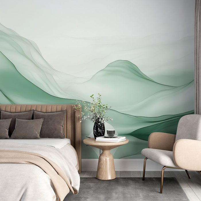 Papier peint montagnard | Sérénité Verte