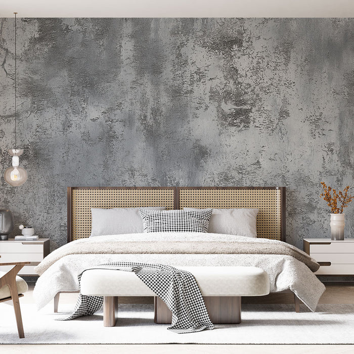 Papier peint effet béton | Parfait pour une ambiance industrielle