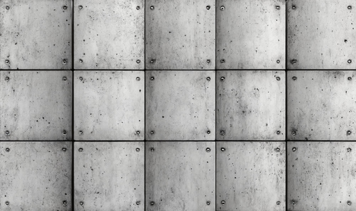 Papier peint industriel Motif plaques métalliques