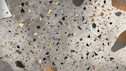 Papier peint terrazzo Design moderne et élégant