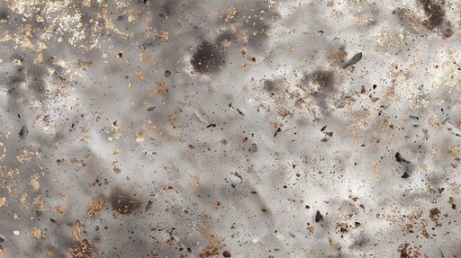 Papier peint effet marbré Éclats dorés sur fond gris