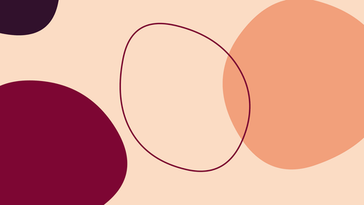 Papier peint abstrait Motifs organiques colorés