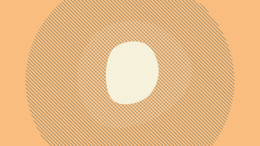 Papier peint graphique Motif moderne en cercles