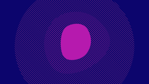 Papier peint abstrait Design géométrique violet