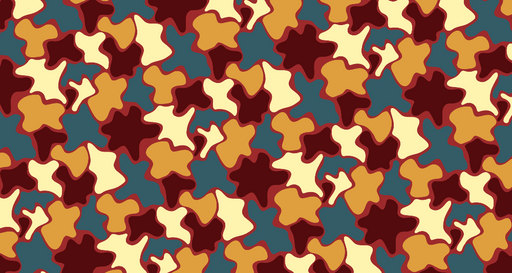 Papier peint camouflage Tons automnaux
