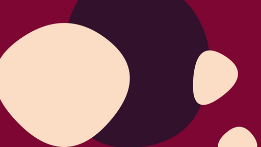 Papier peint abstrait Formes organiques multicolores