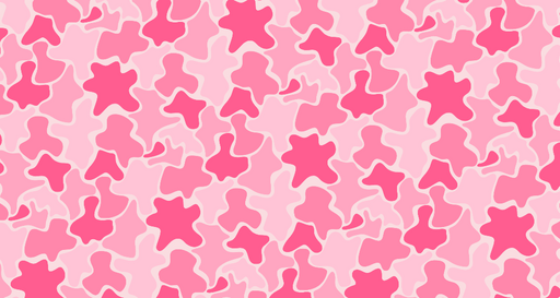 Papier peint floral abstrait Motif rose vif