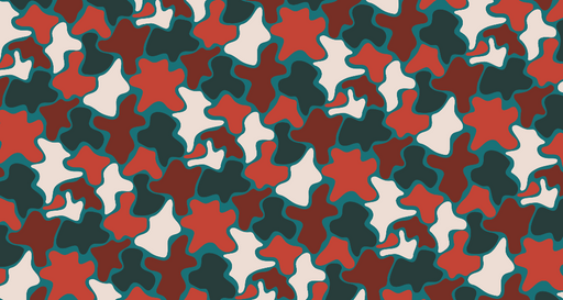 Papier peint camouflage moderne Motif abstrait coloré