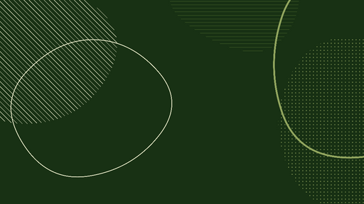 Papier peint abstrait Cercles et Lignes Vert