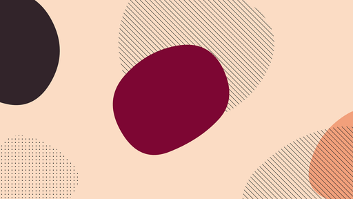 Papier peint graphique Abstrait avec formes géométriques